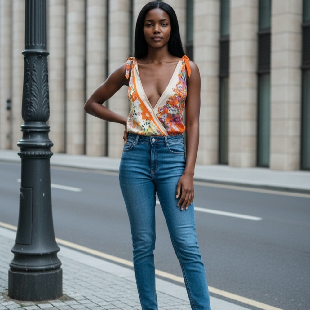 Beautiful Free People Floral Tank NWT